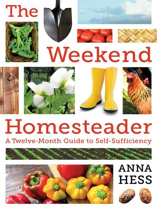 Title details for The Weekend Homesteader: a Twelve-Month Guide to Self-Sufficiency by Anna Hess - Available